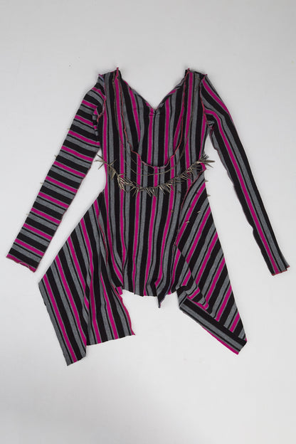 Stripped Witchy dress